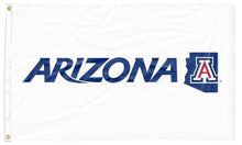 Load image into Gallery viewer, University of Arizona - Wildcats State White 3x5 Flag