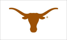 Load image into Gallery viewer, White 3x5 Texas Longhorns Flag