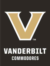 Load image into Gallery viewer, Black Vanderbilt Commodores House Flag