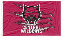 Load image into Gallery viewer, Central Washington University - Wildcats Red 3x5 Flag