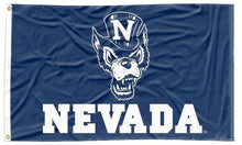 Load image into Gallery viewer, University of Nevada Reno - Wolf Pack Head 3x5 Flag