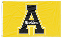Load image into Gallery viewer, Appalachian State University - Mountaineers Gold 3x5 Flag