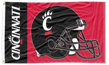 Load image into Gallery viewer, University of Cincinnati - Bearcats Football 3x5 Flag