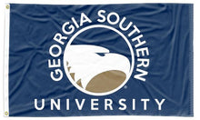 Load image into Gallery viewer, Georgia Southern University - University Eagles Blue 3x5 Flag