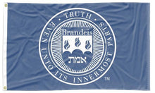 Load image into Gallery viewer, Brandeis University - Judges Seal Blue 3x5 Flag