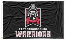 Load image into Gallery viewer, East Stroudsburg University of Pennsylvania - Warriors Black 3x5 flag