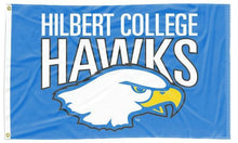 Load image into Gallery viewer, Hilbert College - Hawks Blue 3x5 Flag