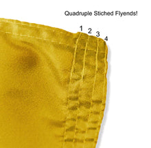 Load image into Gallery viewer, Quadruple Stitched Flyends of Gold ASU Alabama State University Hornets 3x5 Flag with Two Metal Grommets