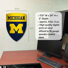 Load image into Gallery viewer, University of Michigan - Wolverines Medieval Shield
