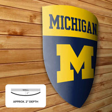 Load image into Gallery viewer, University of Michigan - Wolverines Medieval Shield
