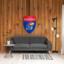 Load image into Gallery viewer, University of Kansas - Jayhawks Medieval Shield
