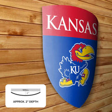 Load image into Gallery viewer, University of Kansas - Jayhawks Medieval Shield
