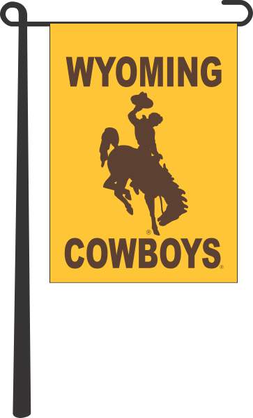 University of Wyoming - Cowboys Garden Flag