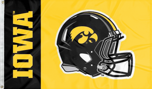 Iowa - Football 3x5 Flag