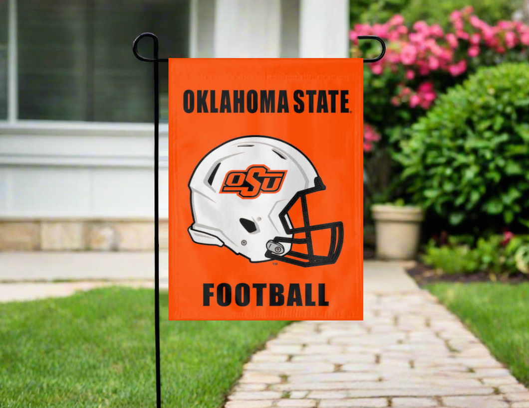 Oklahoma State Football Double Sided Garden Flag