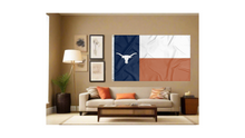 Load image into Gallery viewer, 3x5 State of Texas Flag Style University of Texas Flag
