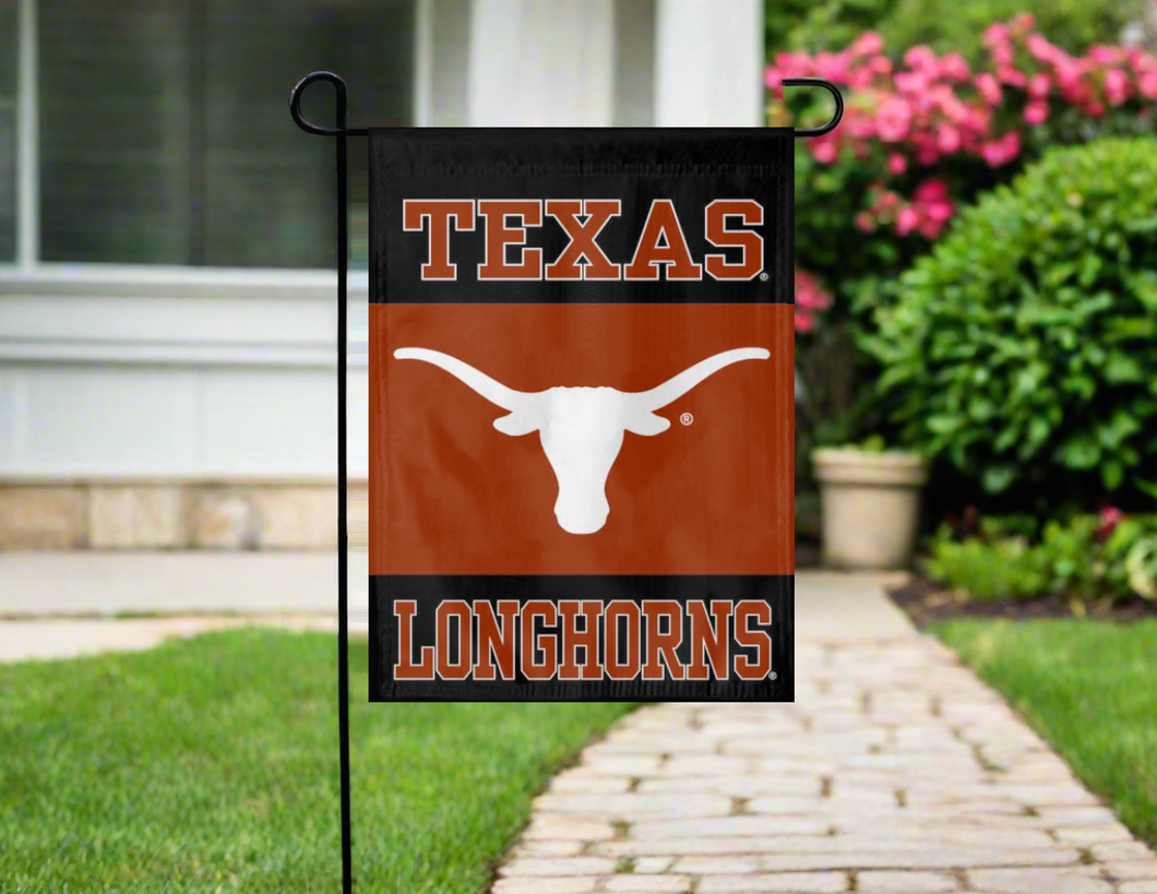 13x18 University of Texas Double Sided Garden Flag