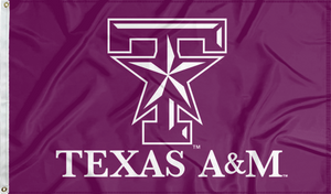 3x5 Texas A&M Flag with Texas A&M Star Logo