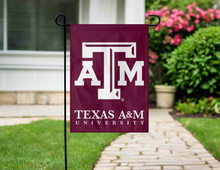 Load image into Gallery viewer, 13x18 Texas A&amp;M Garden Flag
