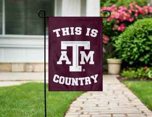 Texas A&M University - This Is Texas A&M Aggies Country Garden Flag