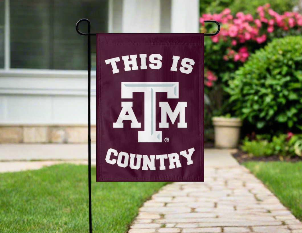 Texas A&M University - This Is Texas A&M Aggies Country Garden Flag
