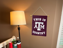 Load image into Gallery viewer, Texas A&amp;M University - This Is Texas A&amp;M Aggies Country Garden Flag
