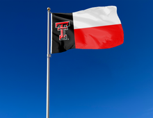 Load image into Gallery viewer, 3x5 Texas State Flag Style Texas Tech Flag

