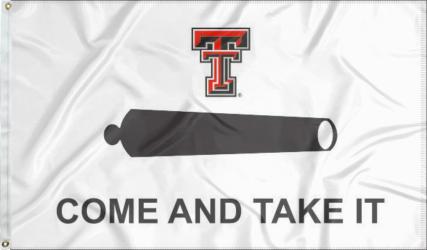 3x5 Texas Tech Come and Take It Flag