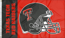 Load image into Gallery viewer, 3x5 Texas Tech Football Flag
