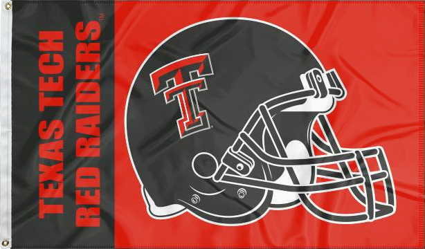 3x5 Texas Tech Football Flag