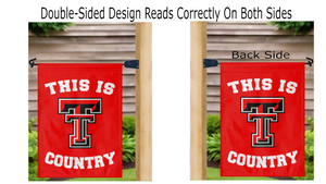 Texas Tech University - This Is Texas Tech University Country Garden Flag