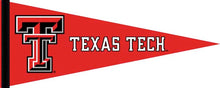 Load image into Gallery viewer, Red Texas Tech University Pennant
