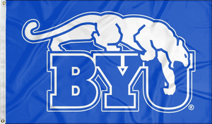 BYU - Cougar Blue 3x5 Flag