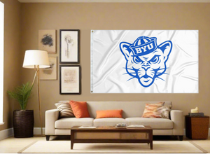 BYU - Sailor Cougar White 3x5 Flag