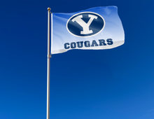 Load image into Gallery viewer, BYU - Cougars Gradient 3x5 Flag
