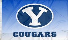 Load image into Gallery viewer, BYU - Cougars Gradient 3x5 Flag
