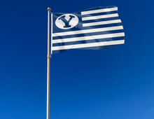 Load image into Gallery viewer, BYU - Cougars National Blue 3x5 Flag
