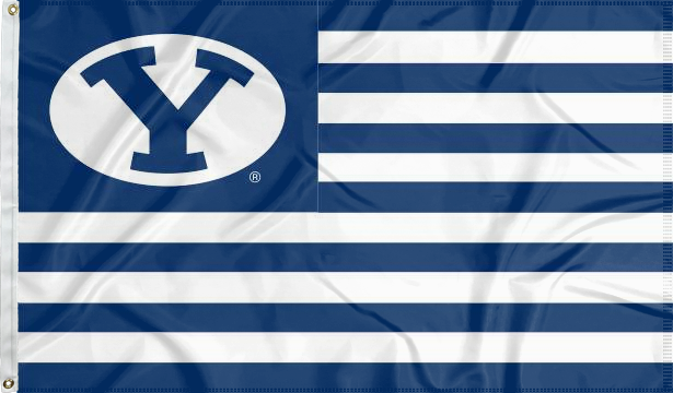 BYU - Cougars National Blue 3x5 Flag