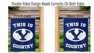 BYU - This Is BYU Country Garden Flag