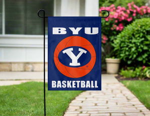 BYU - Basketball Garden Flag
