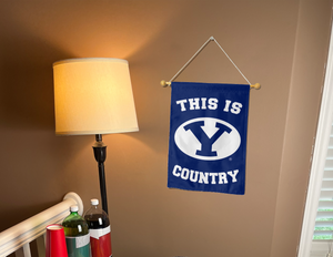 BYU - This Is BYU Country Garden Flag