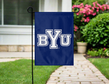 Load image into Gallery viewer, BYU - Brigham Young University Blue Garden Flag
