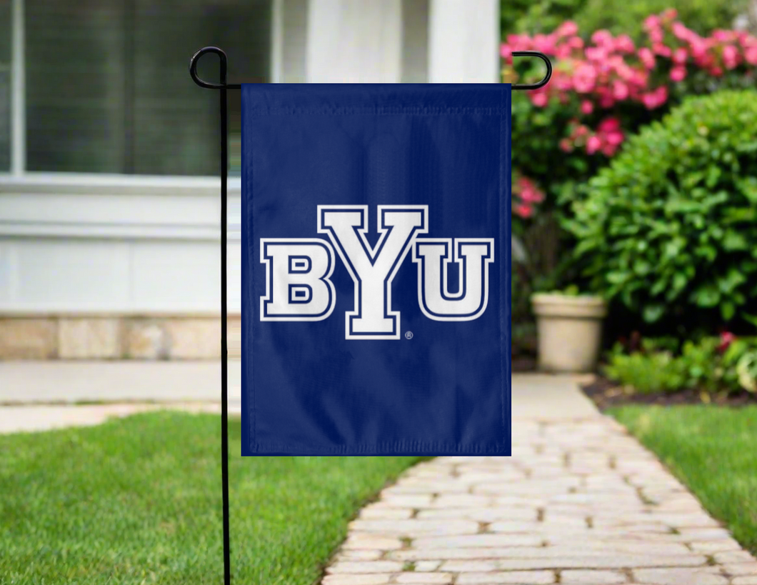 BYU - Brigham Young University Blue Garden Flag