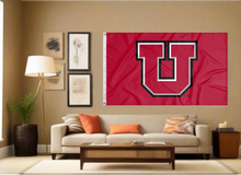 Load image into Gallery viewer, University of Utah - U Utah 3x5 Flag

