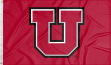 Load image into Gallery viewer, University of Utah - U Utah 3x5 Flag
