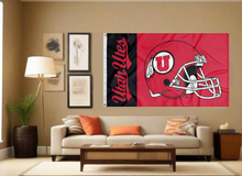 Load image into Gallery viewer, University of Utah - Football 3x5 Flag
