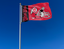 Load image into Gallery viewer, University of Utah - Football 3x5 Flag
