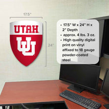 Load image into Gallery viewer, University of Utah - Utes Medieval Shield
