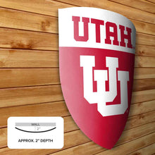 Load image into Gallery viewer, University of Utah - Utes Medieval Shield
