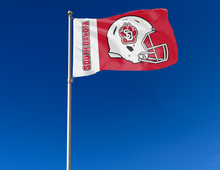 Load image into Gallery viewer, University of South Dakota - Football 3x5 Flag
